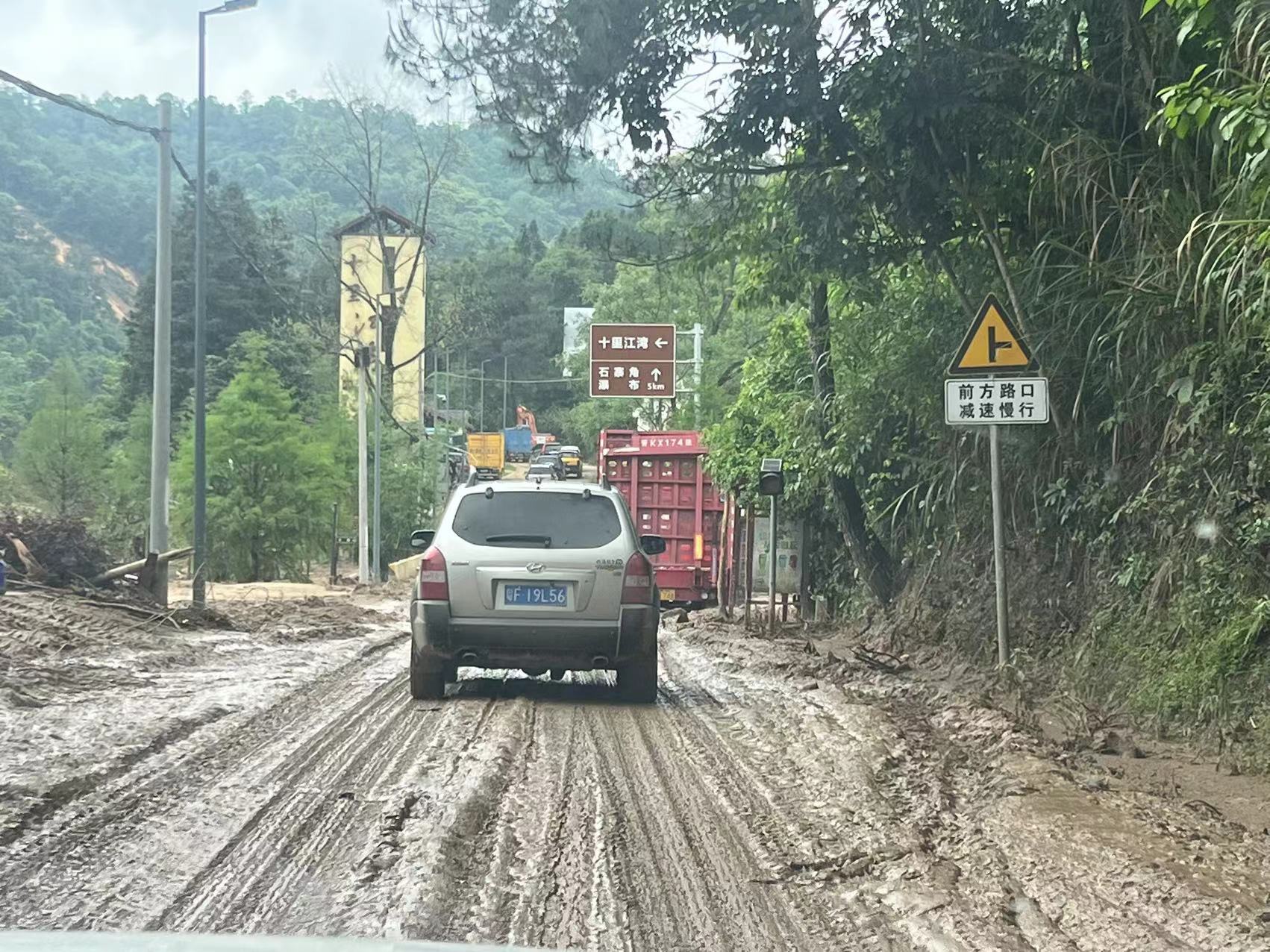 通往江湾镇的道路  吴绵强 摄