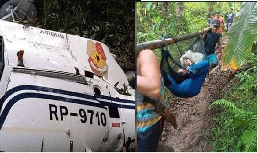 菲律宾警方直升机再次坠机，导致一死两伤！
