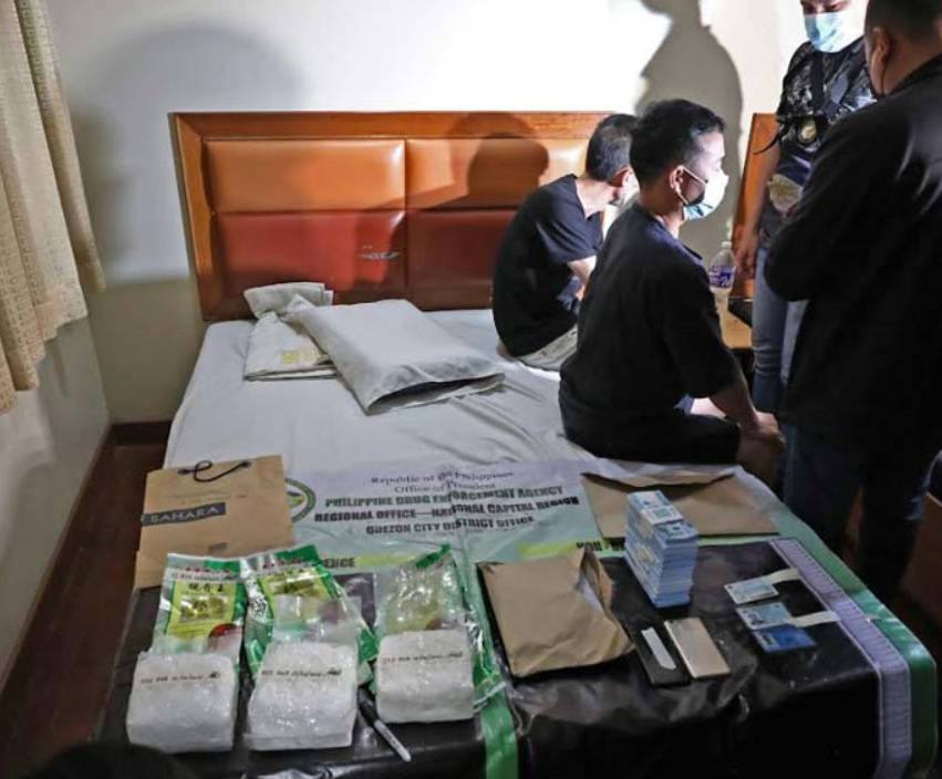 菲律宾缉毒署在奎松逮捕两名中国公民，查获价值2040万的毒品